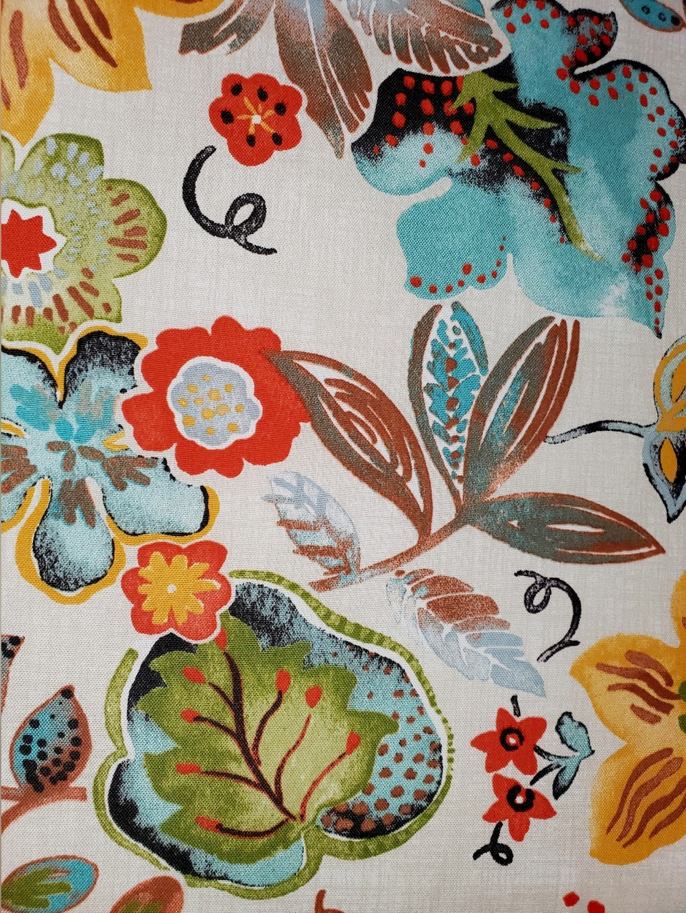 Pillow Perfect Bright Floral Indoor/Outdoor 2 Pcs Chair Cushion 20x20" NWOT - Picture 5 of 5